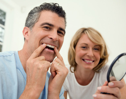 Man with perfect teeth
