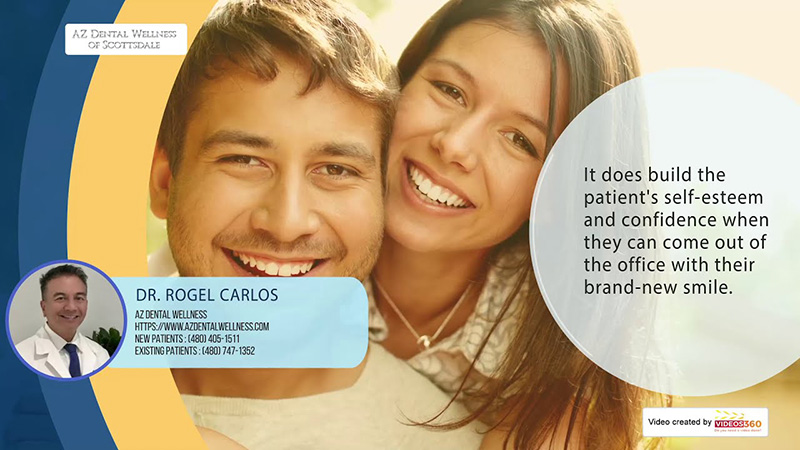 Complete Smile Makeovers at AZ Dental Wellness explained by Dr. Rogel Carlos
